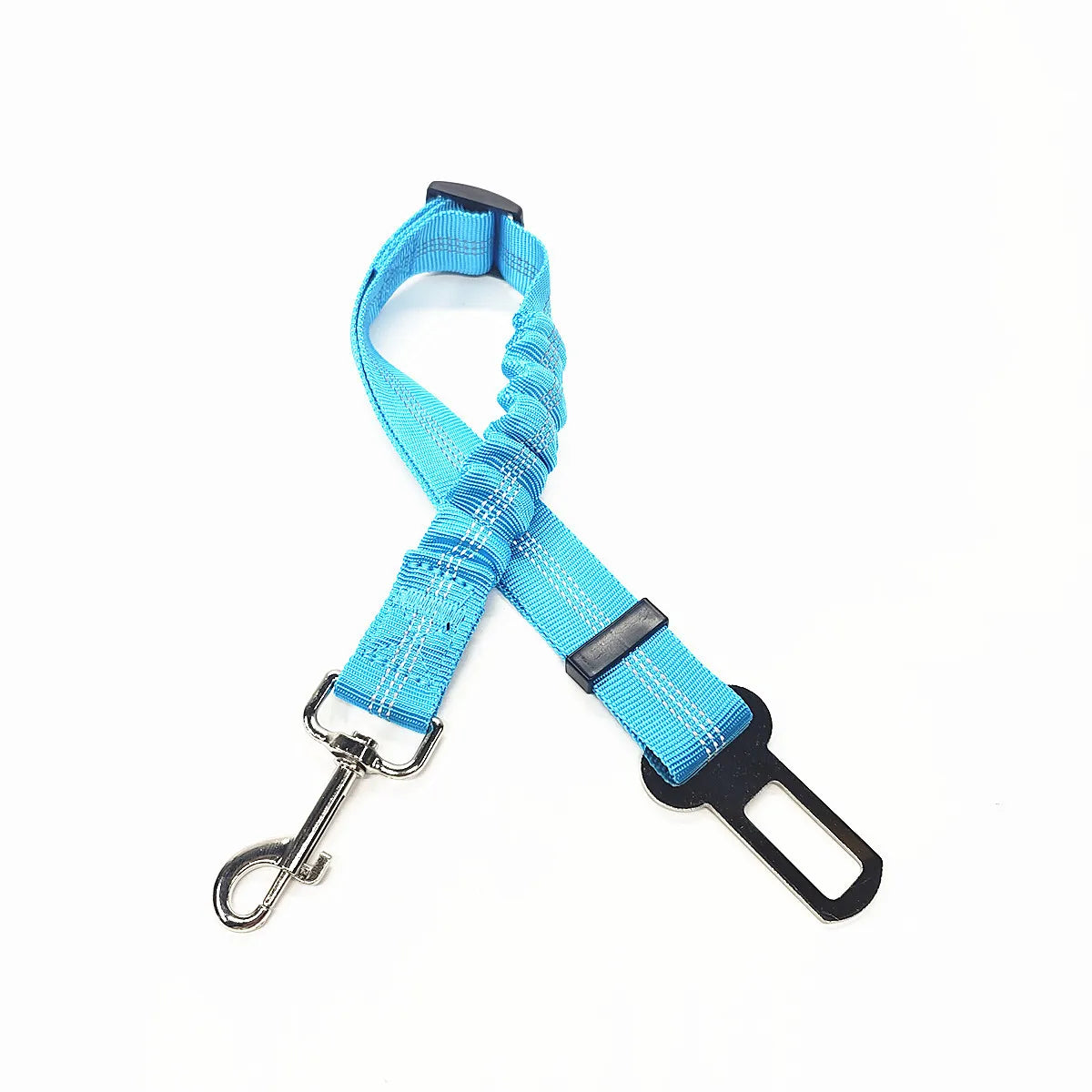 Cinturón para perro azul claro