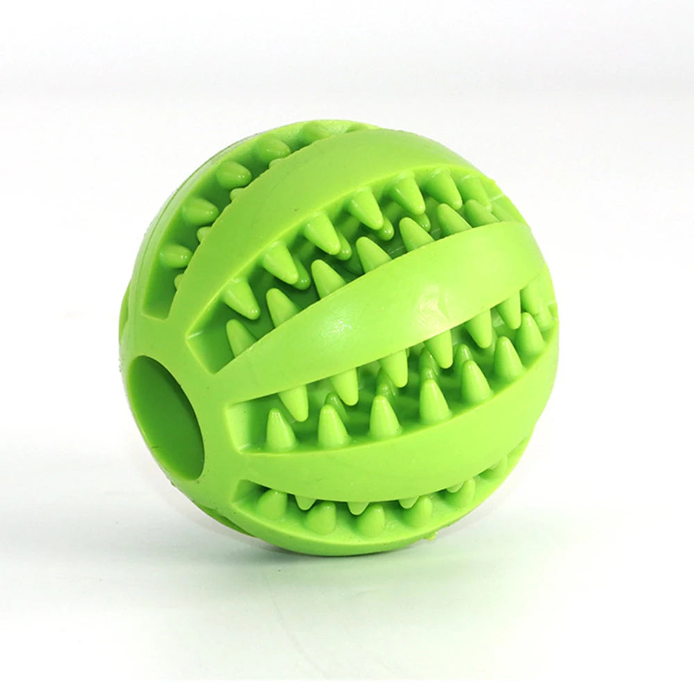 pelota interactiva para mascotas verde