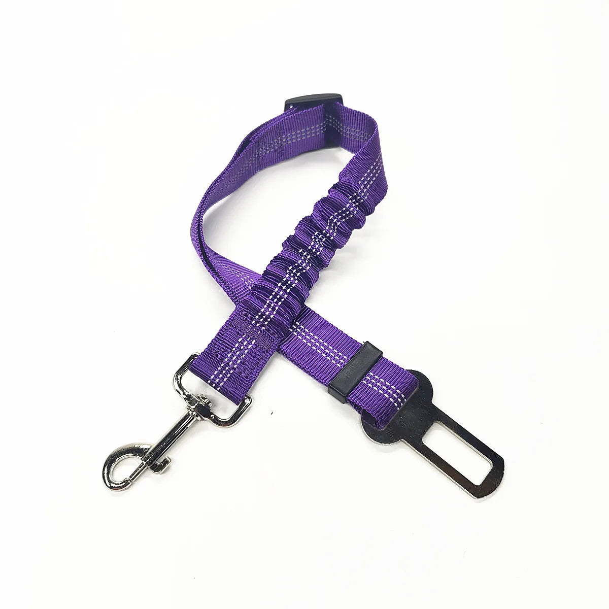 Cinturón para perro morado