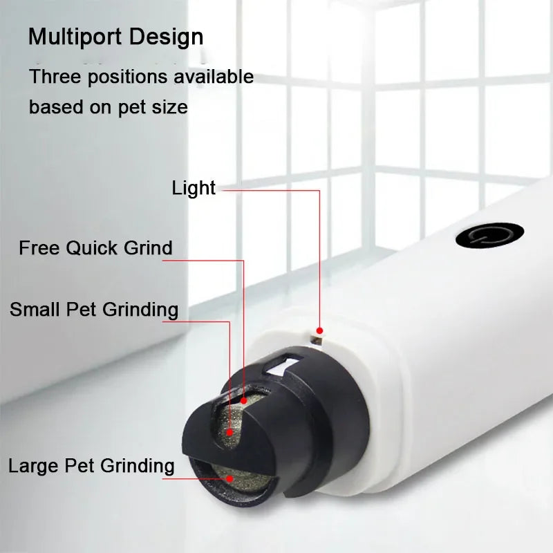 PetNail Care Pro™ - Limado seguro y silencioso