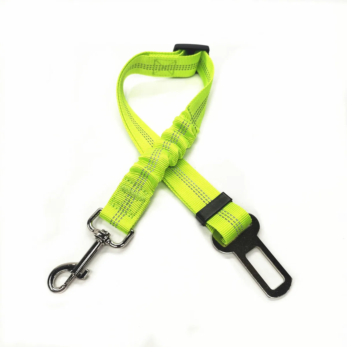 Cinturón para perro verde fosforito