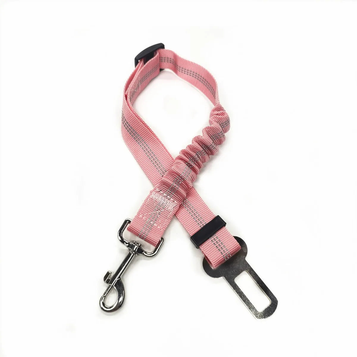 Cinturón para perro rosa claro