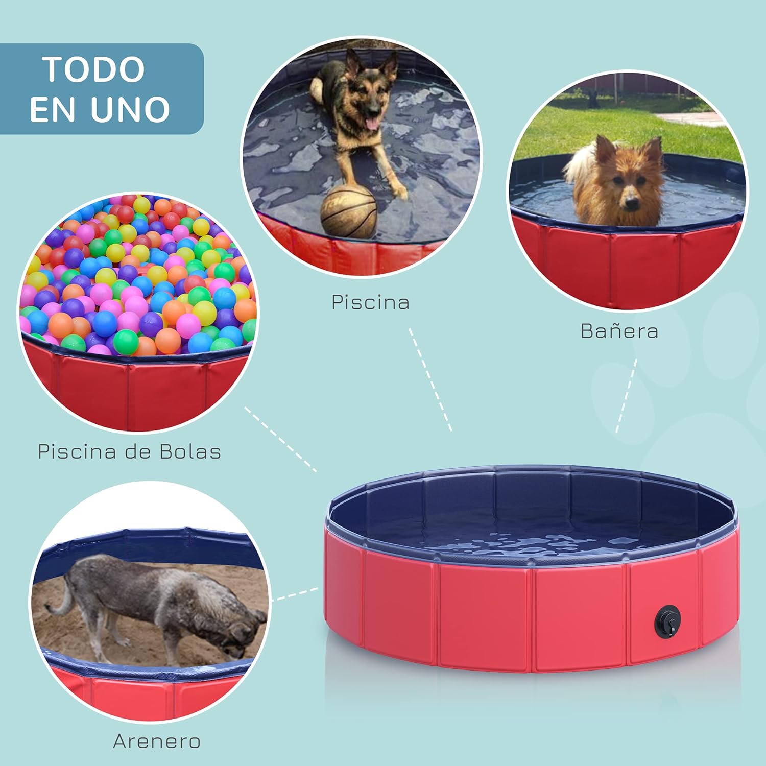 Piscina Antiarañazos Plegable AquaFold™