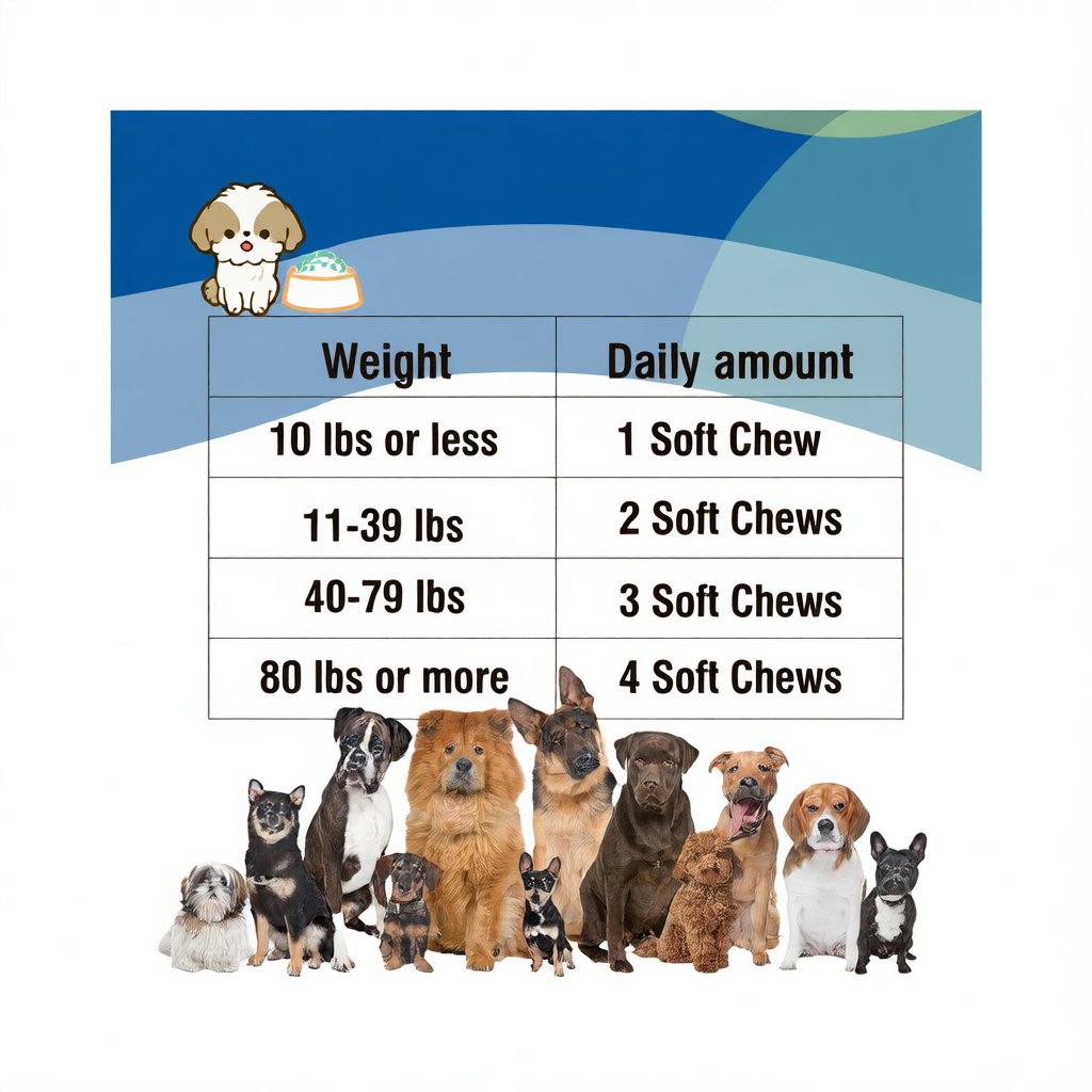 Dog Glucosamine Chondroitin Hip Joint Supplement