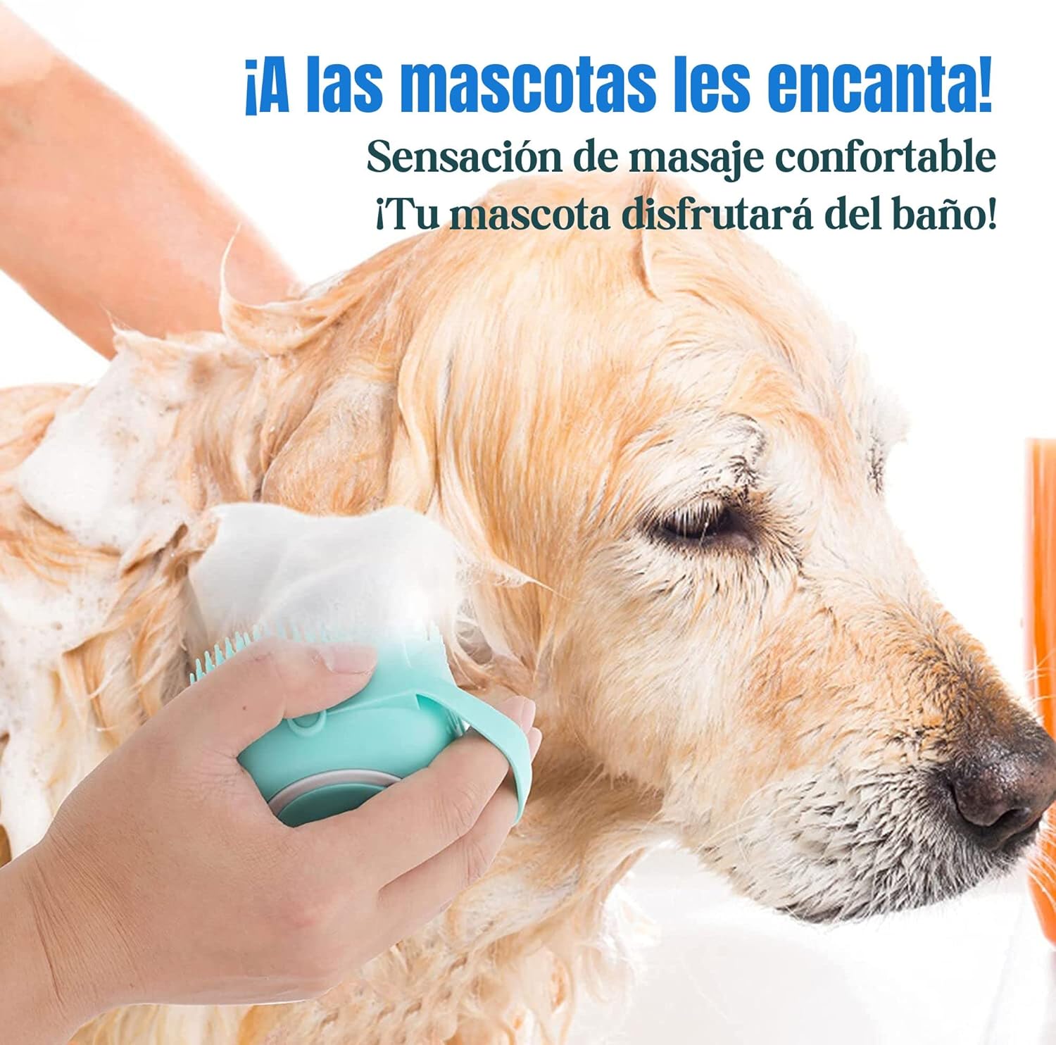 baña a tu perro con este cepillo