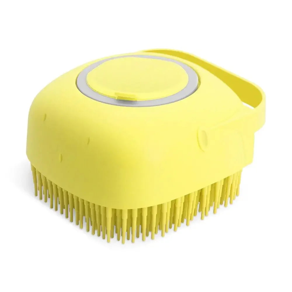 Cepillo de baño amarillo