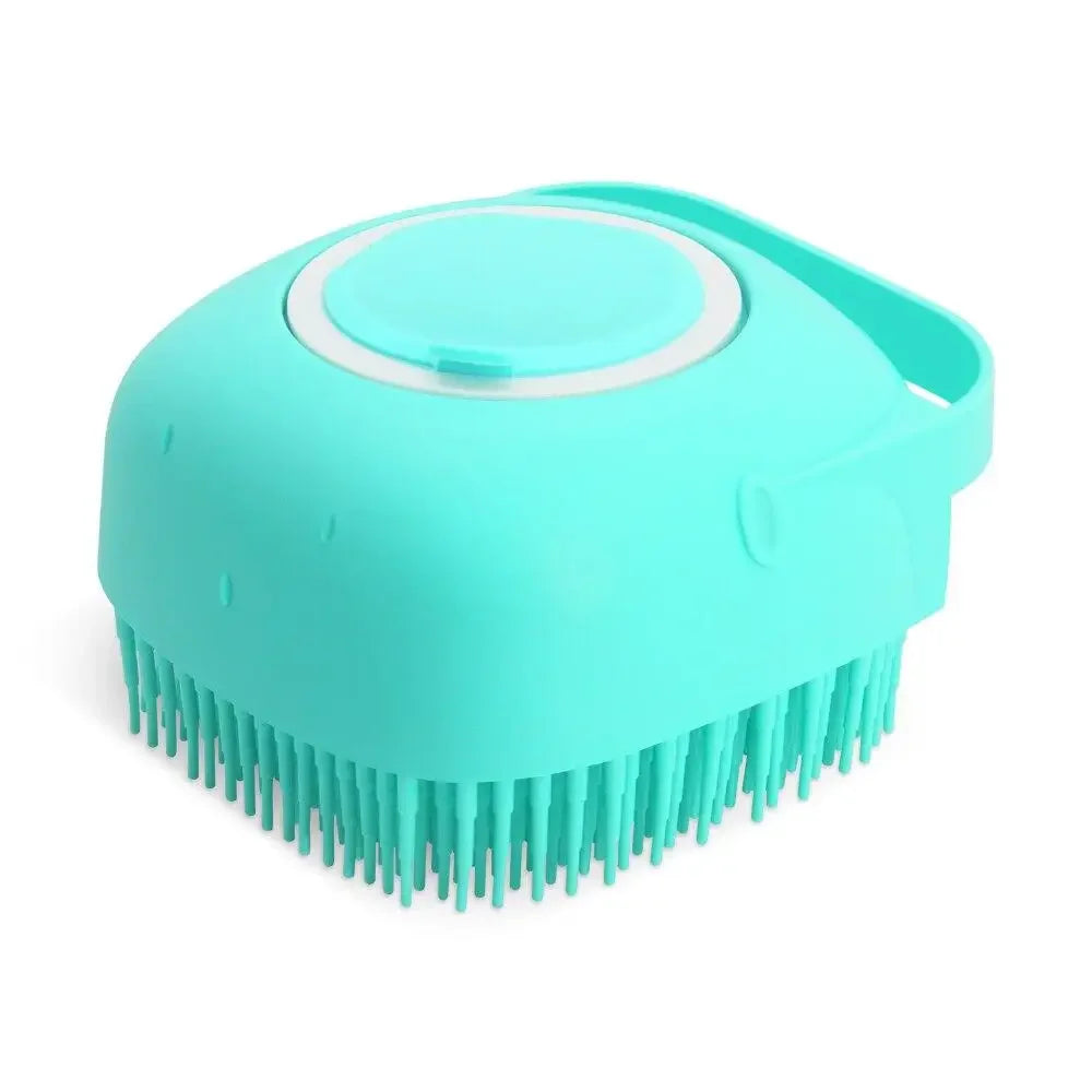 Cepillo de baño azul