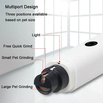 PetNail Care Pro™ - Limado seguro y silencioso