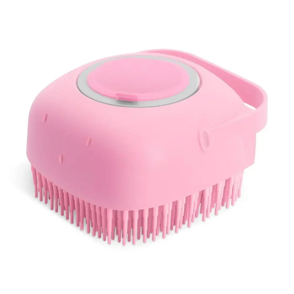 Cepillo de baño rosa