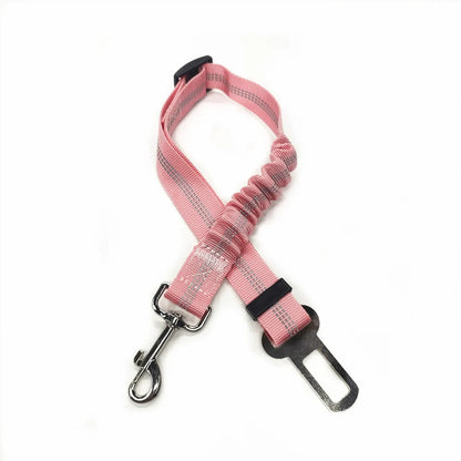 Cinturón para perro rosa claro